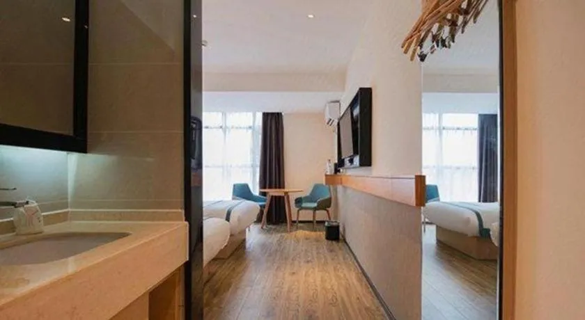 Bed in City Comfort Inn You County Wangyun International Plaza