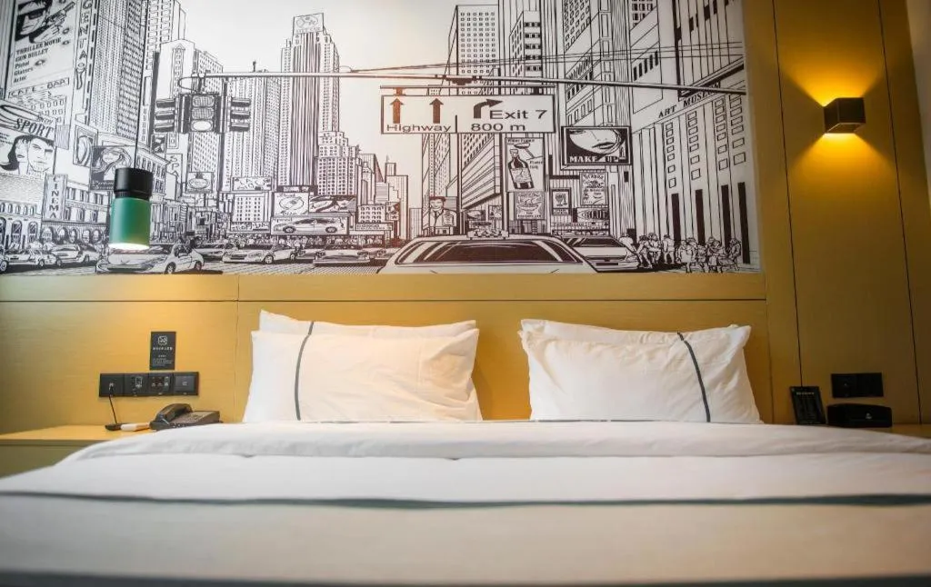 Bed in City Comfort Inn You County Wangyun International Plaza