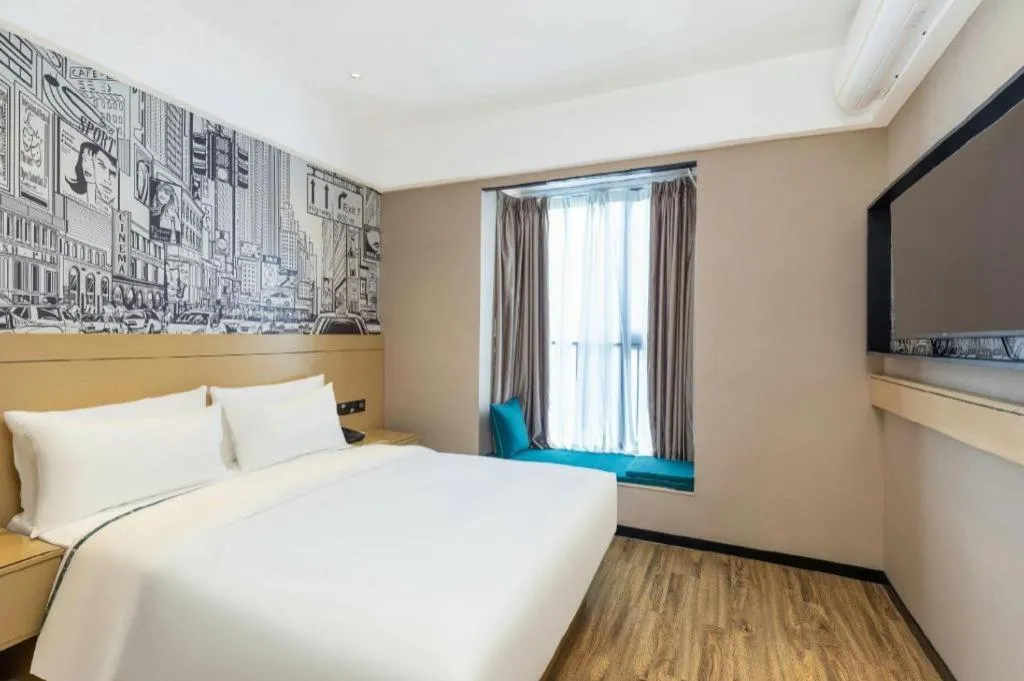 Bed in City Comfort Inn You County Wangyun International Plaza
