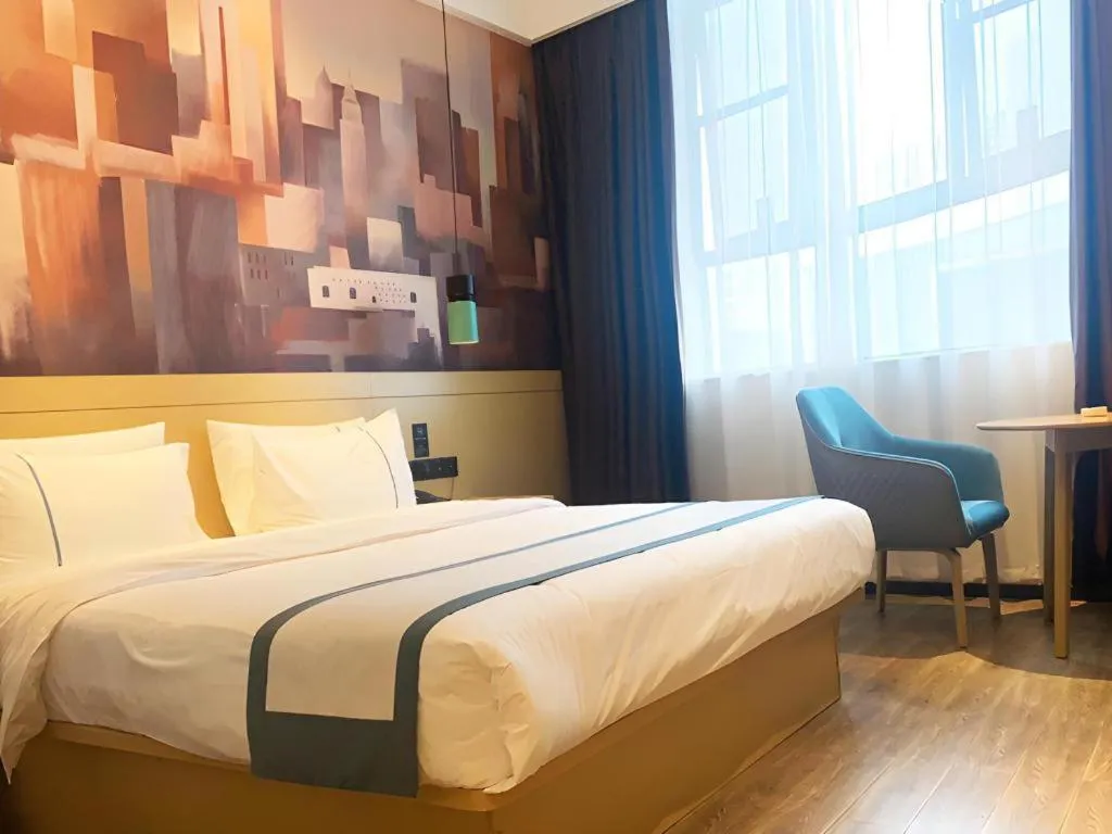 Bed in City Comfort Inn You County Wangyun International Plaza
