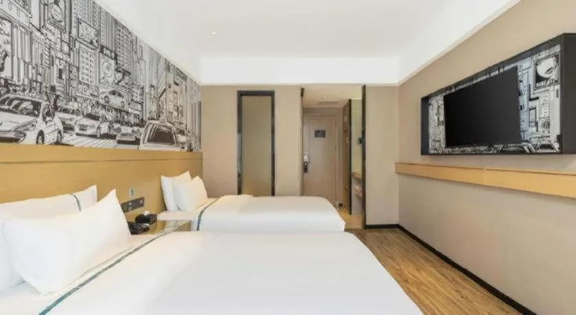 Bed in City Comfort Inn You County Wangyun International Plaza