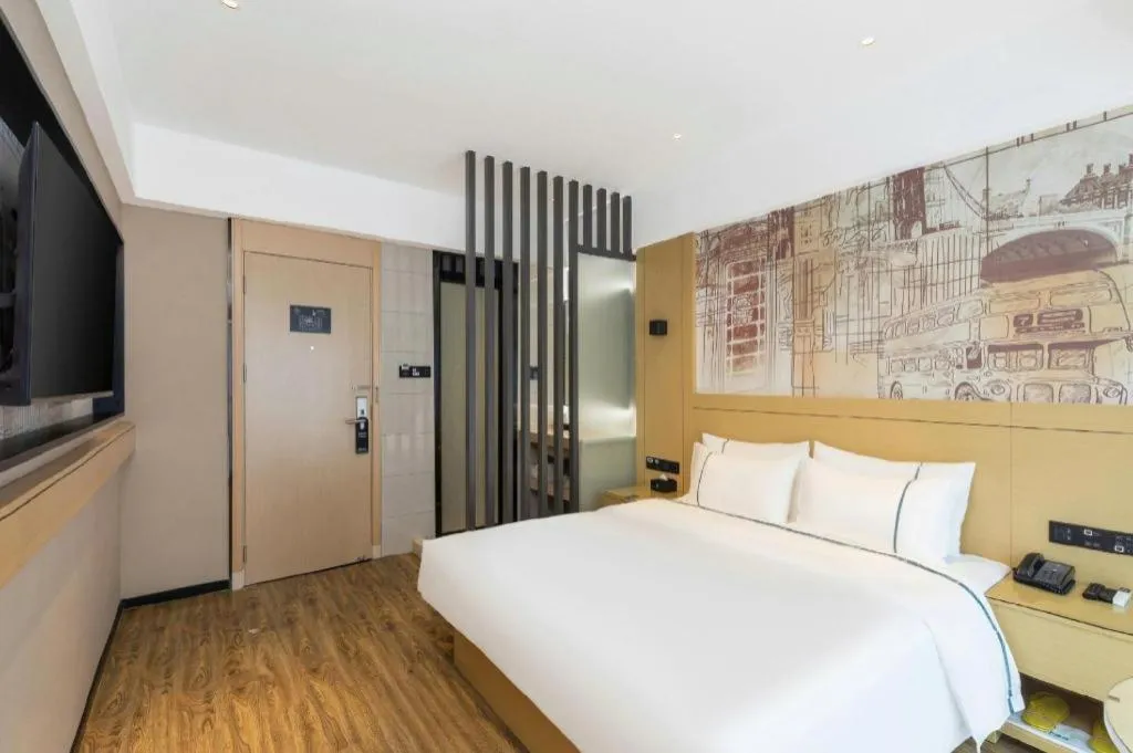 Bed in City Comfort Inn You County Wangyun International Plaza