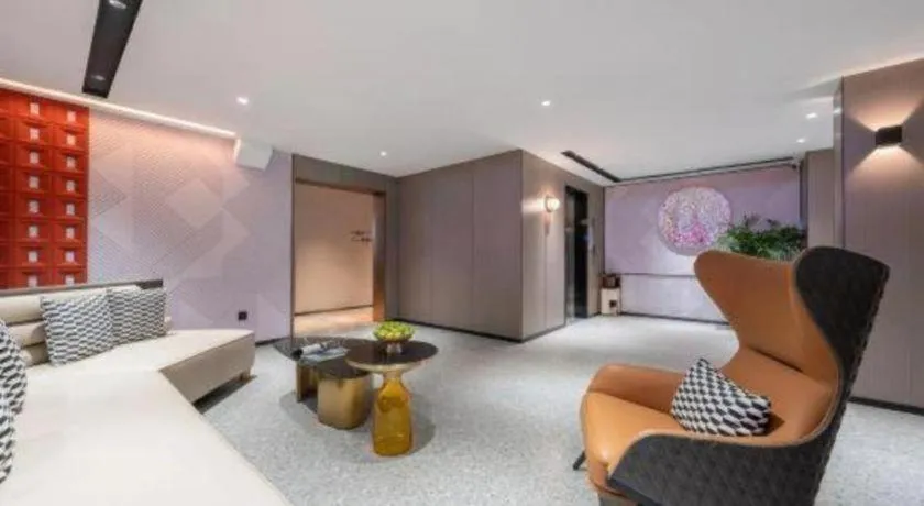 Bed in Borrman Hotel Chongqing Hechuan High-speed Railway Station District Government