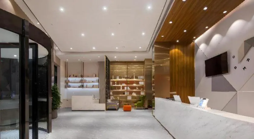 Bed in Borrman Hotel Guilin North Railway Station Zhonghao International