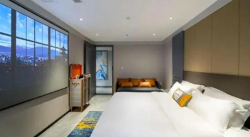 Bed in Premier City Comfort Hotel Suizhou Wuyue Plaza