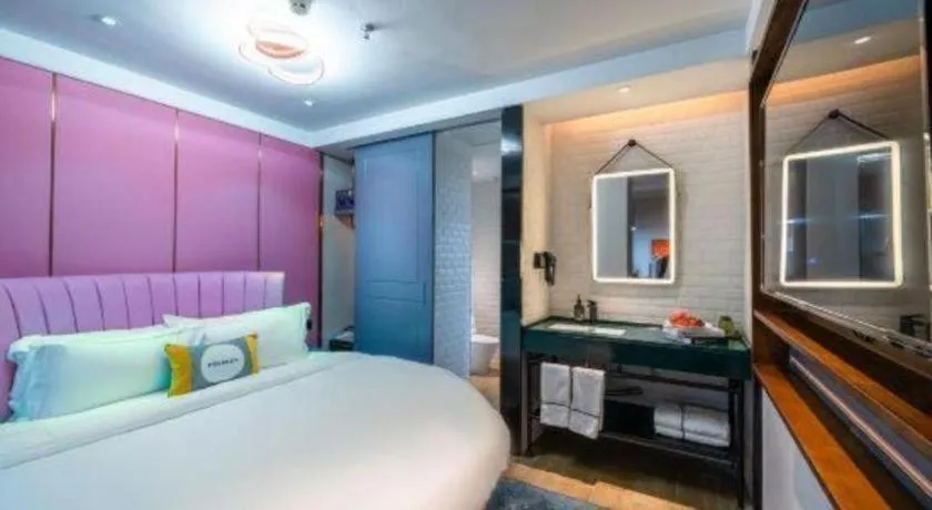 Bed in Premier City Comfort Hotel Suizhou Wuyue Plaza