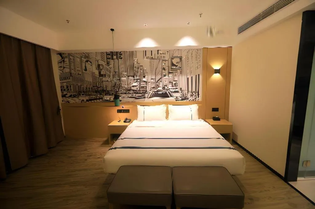 Bed in City Comfort Inn Chongqing Fuling North Station Taiyi Avenue