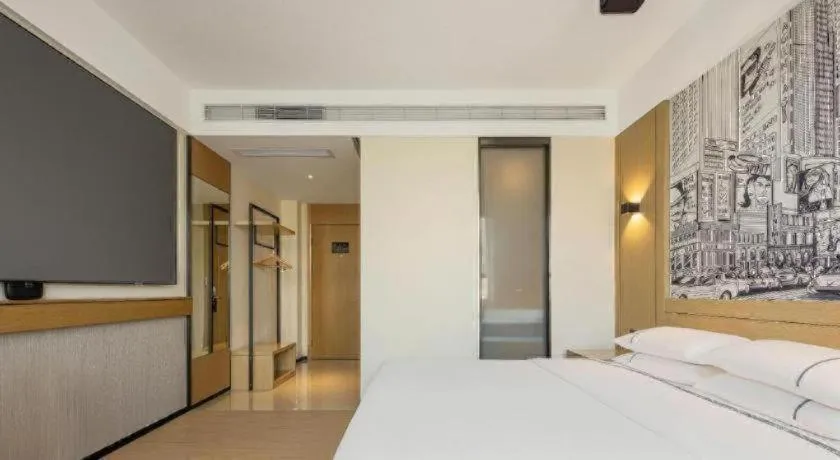 Bed in City Comfort Inn Chongqing Fuling North Station Taiyi Avenue