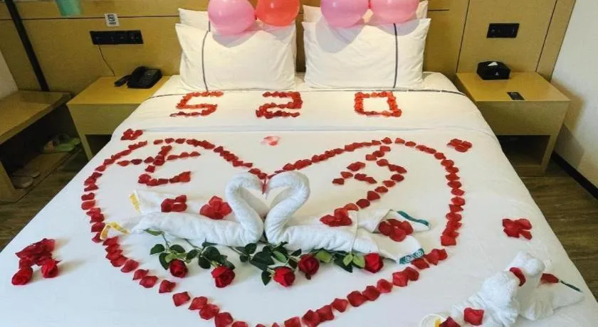 Bed in City Comfort Inn Chongqing Fuling North Station Taiyi Avenue