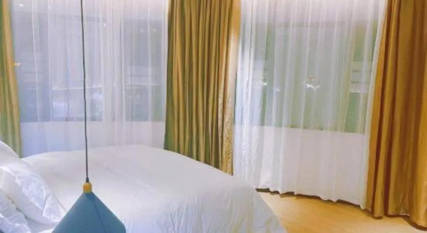 Bed in Borrman Hotel Wuzhou Teng County