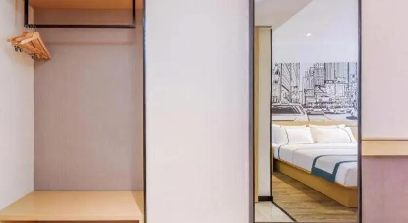 Bed in City Comfort Inn Chongqing Yongchuan Xuefu Avenue Wanda