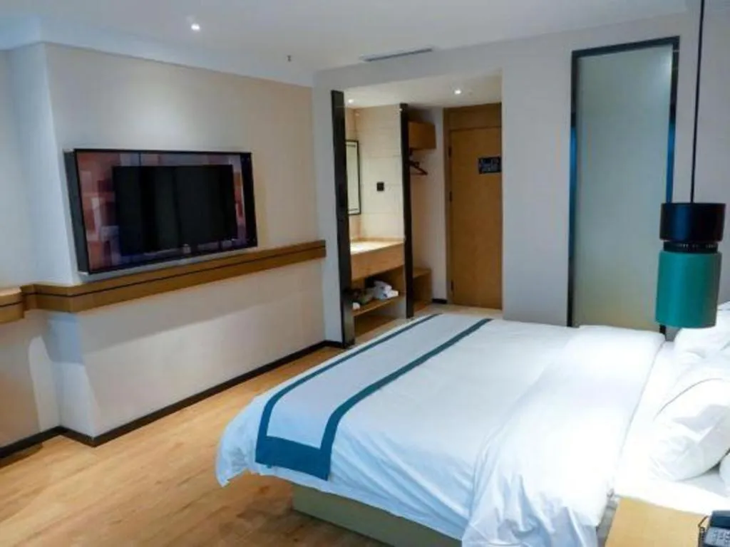 Bed in City Comfort Inn Chongqing Yongchuan Xuefu Avenue Wanda