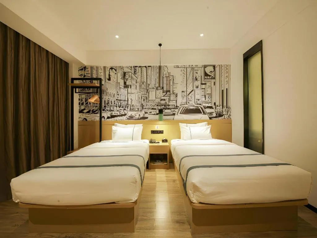 Bed in City Comfort Inn Lijiang Ancient City Qixing Street