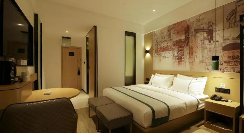 Bed in City Comfort Inn Lijiang Ancient City Qixing Street