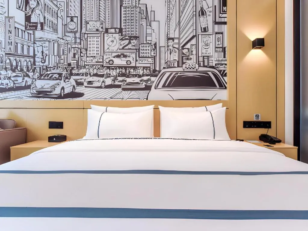 Bed in City Comfort Inn Lijiang Ancient City Qixing Street