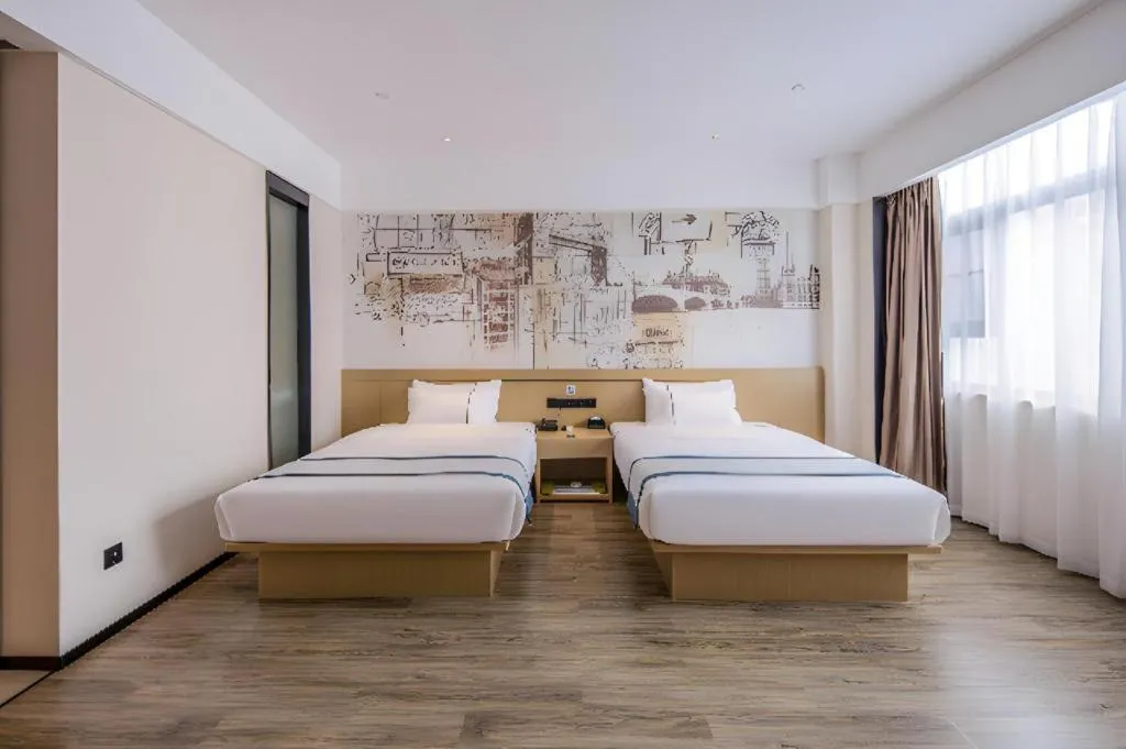 Bed in City Comfort Inn Pingxiang Free Trade Zone Redwood City