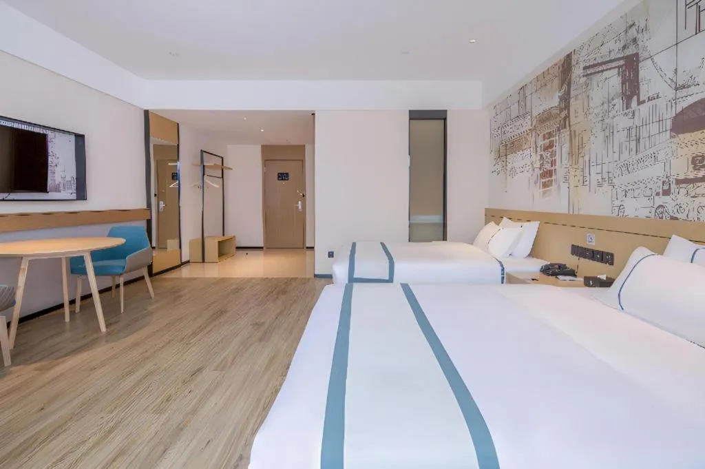 Bed in City Comfort Inn Pingxiang Free Trade Zone Redwood City