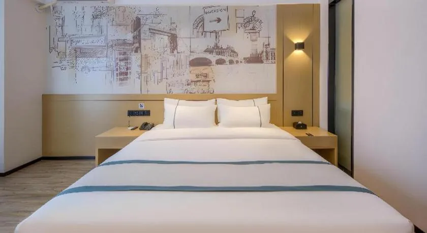 Bed in City Comfort Inn Pingxiang Free Trade Zone Redwood City