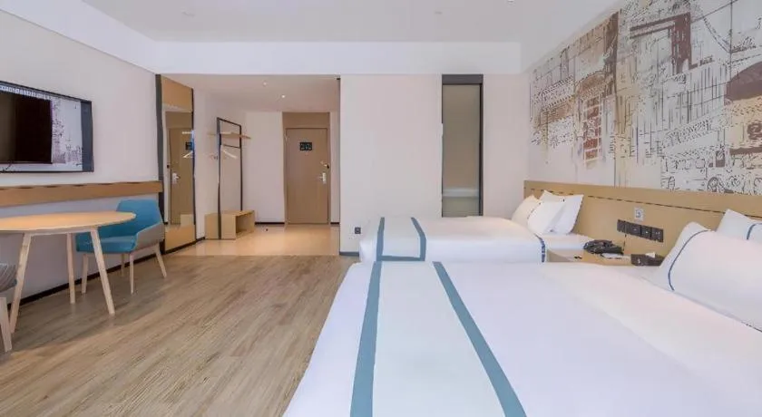 Bed in City Comfort Inn Pingxiang Free Trade Zone Redwood City