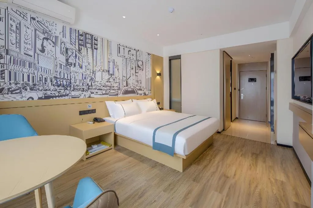 Bed in City Comfort Inn Pingxiang Free Trade Zone Redwood City