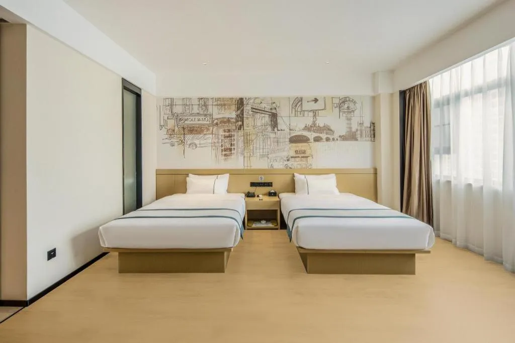 Bed in City Comfort Inn Pingxiang Free Trade Zone Redwood City