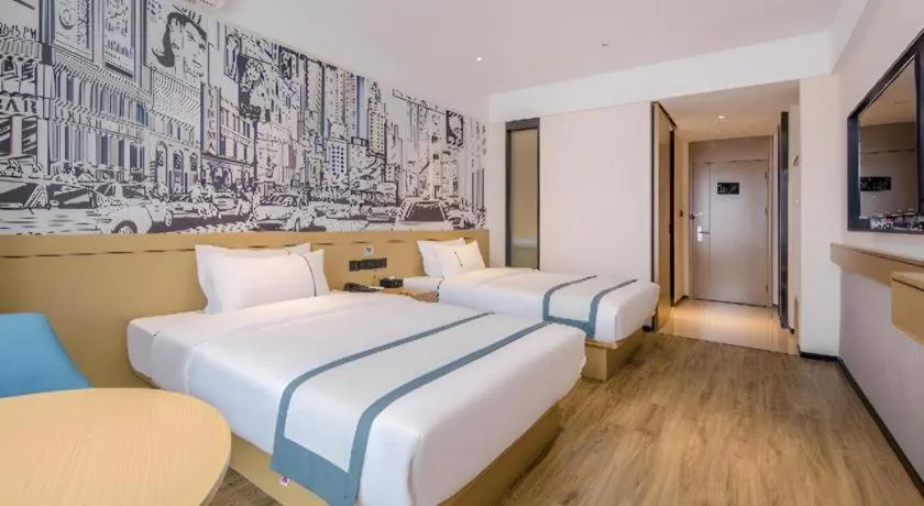 Bed in City Comfort Inn Pingxiang Free Trade Zone Redwood City