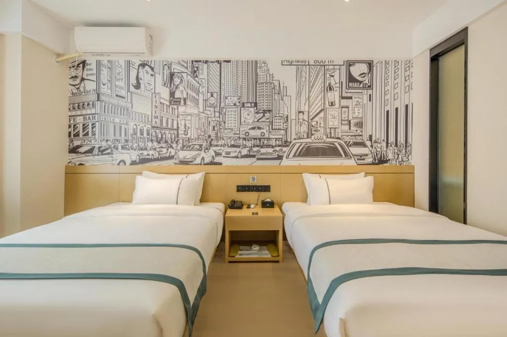 Bed in City Comfort Inn Pingxiang Free Trade Zone Redwood City