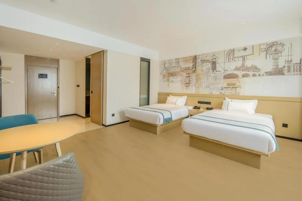 Bed in City Comfort Inn Pingxiang Free Trade Zone Redwood City