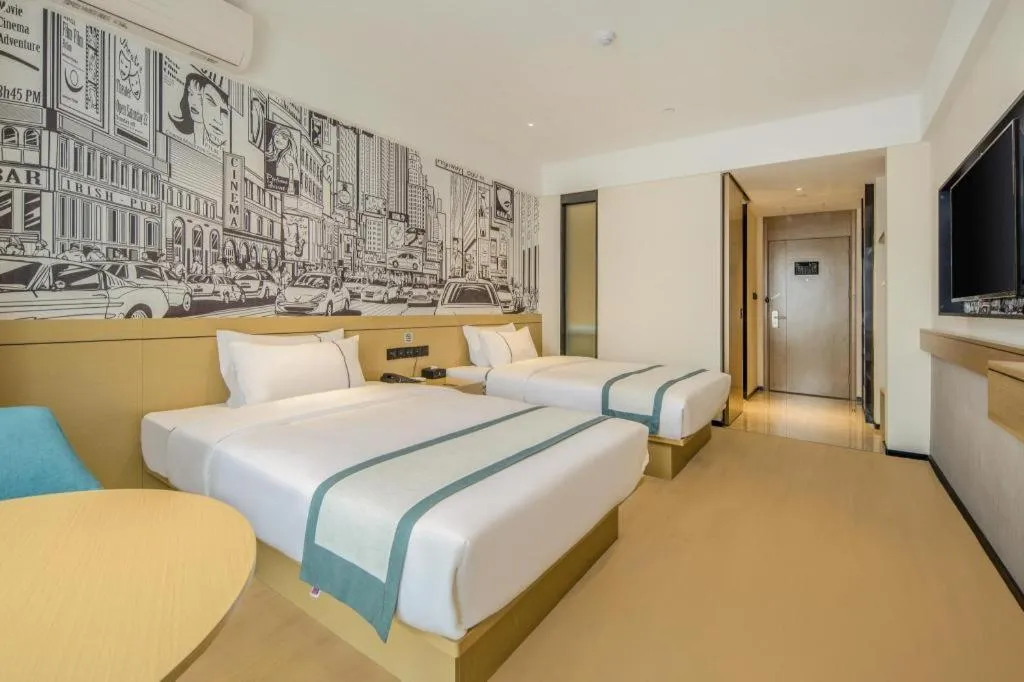 Bed in City Comfort Inn Pingxiang Free Trade Zone Redwood City