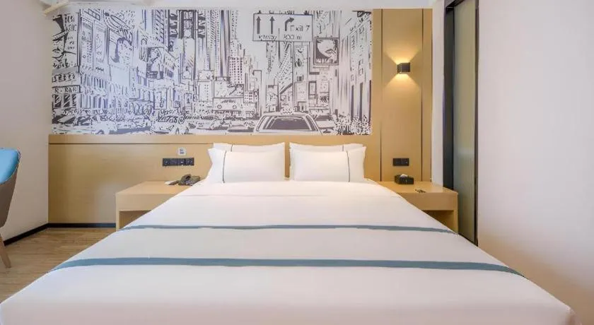 Bed in City Comfort Inn Pingxiang Free Trade Zone Redwood City