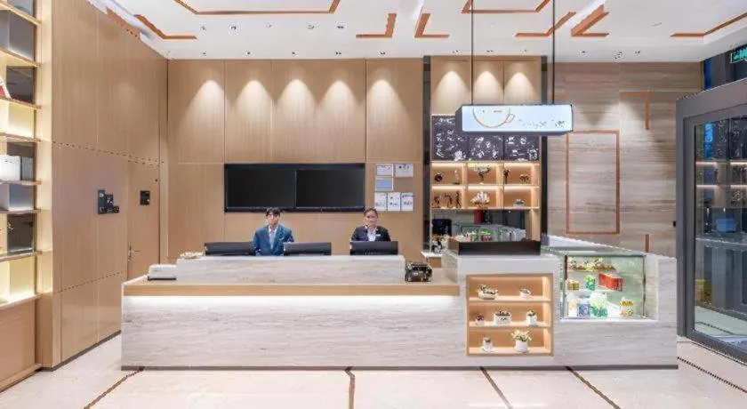 Bed in City Comfort Inn Yancheng Xihuan Road Wanda Plaza