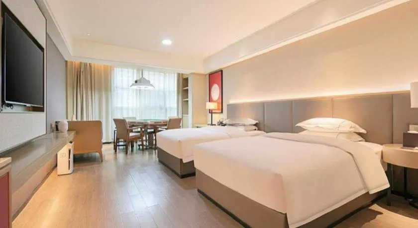 Bed in Echeng Hotel Enshi Minzu Road