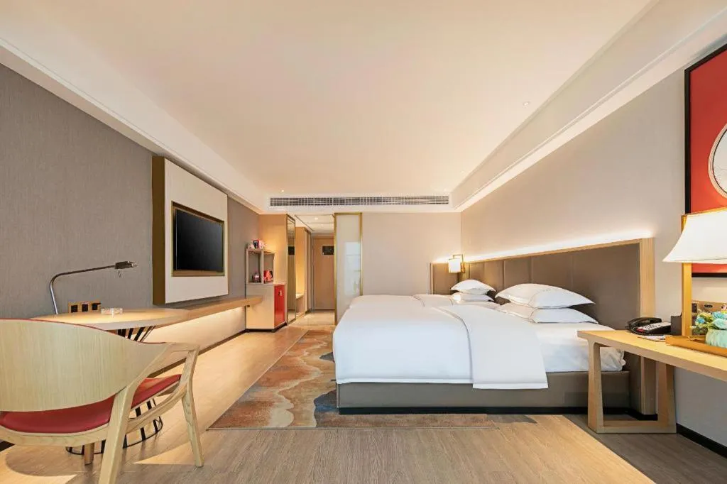 Bed in Echeng Hotel Enshi Minzu Road