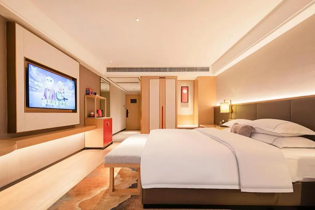 Bed in Echeng Hotel Enshi Minzu Road