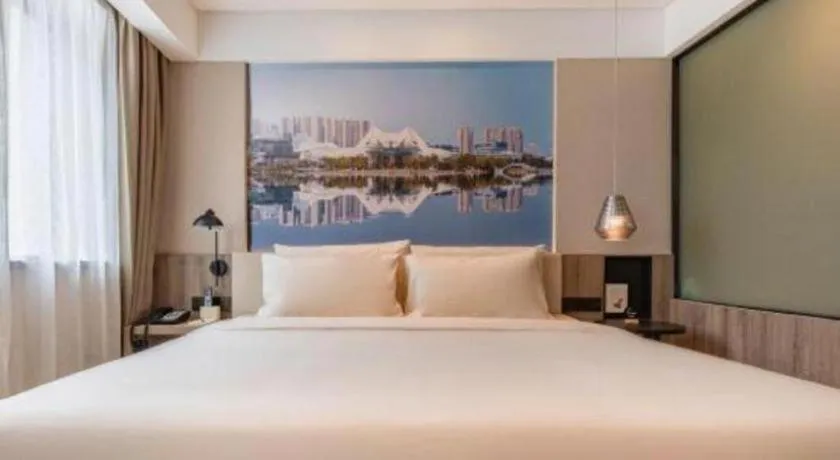 Bed in Atour Hotel Changsha Wuyi Square Wanbao Avenue