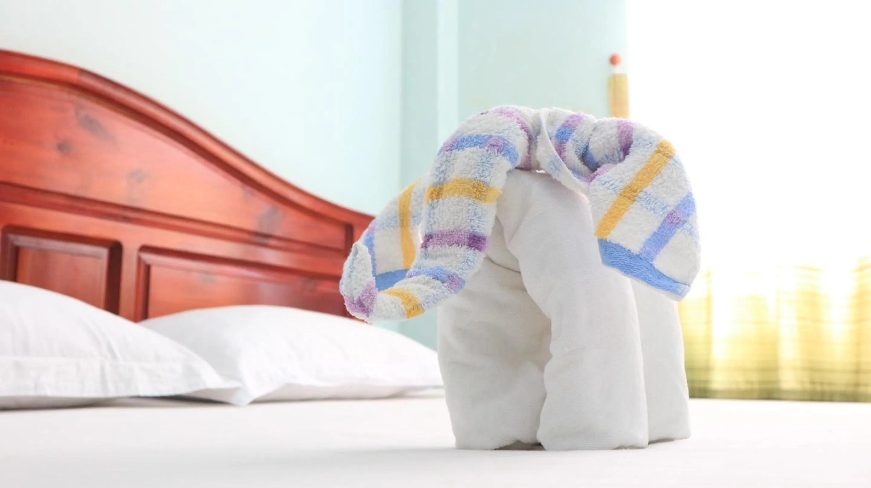 Bed in Quoc Dinh Guest House