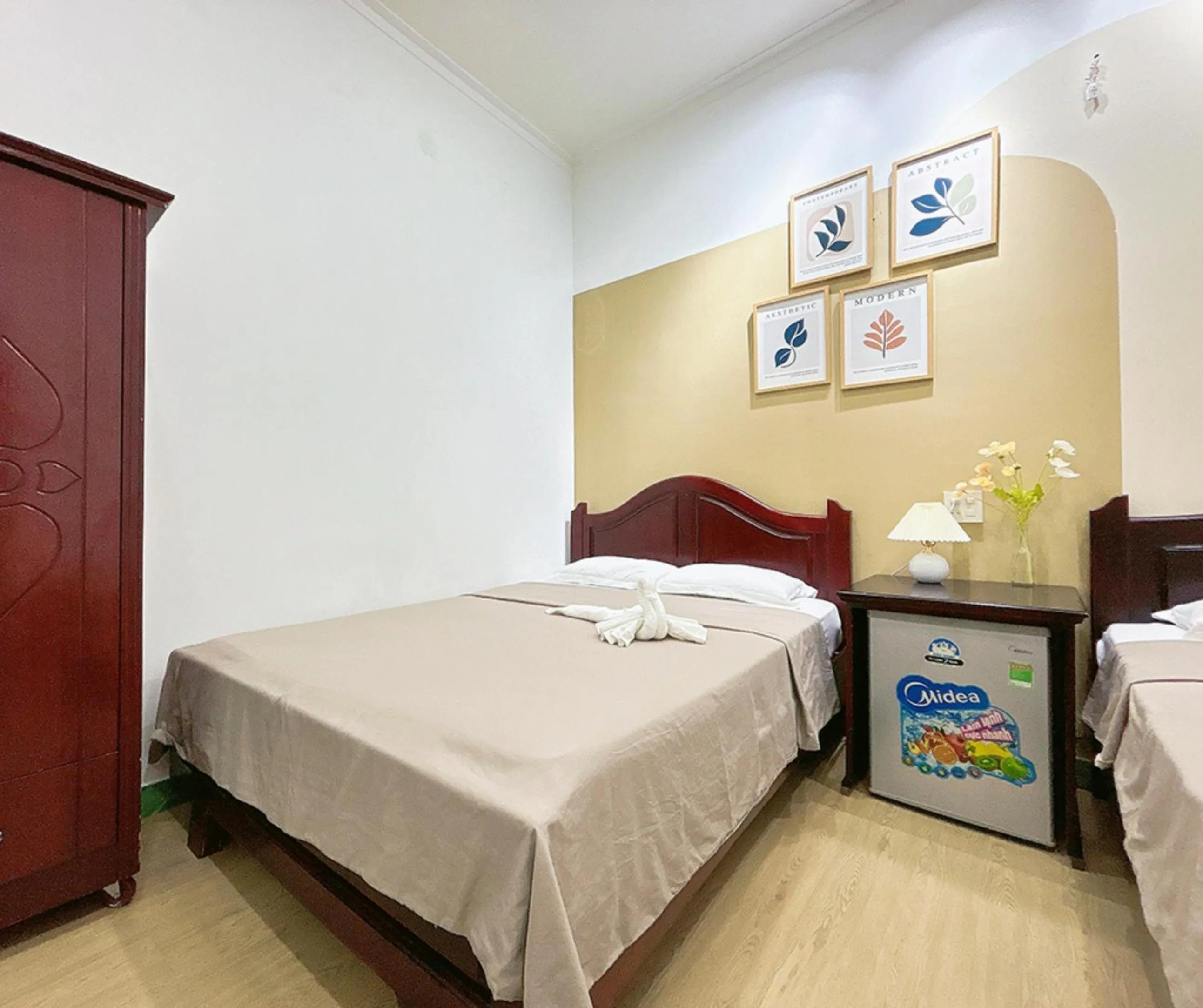 Bedroom, Bed in Quoc Dinh Guest House