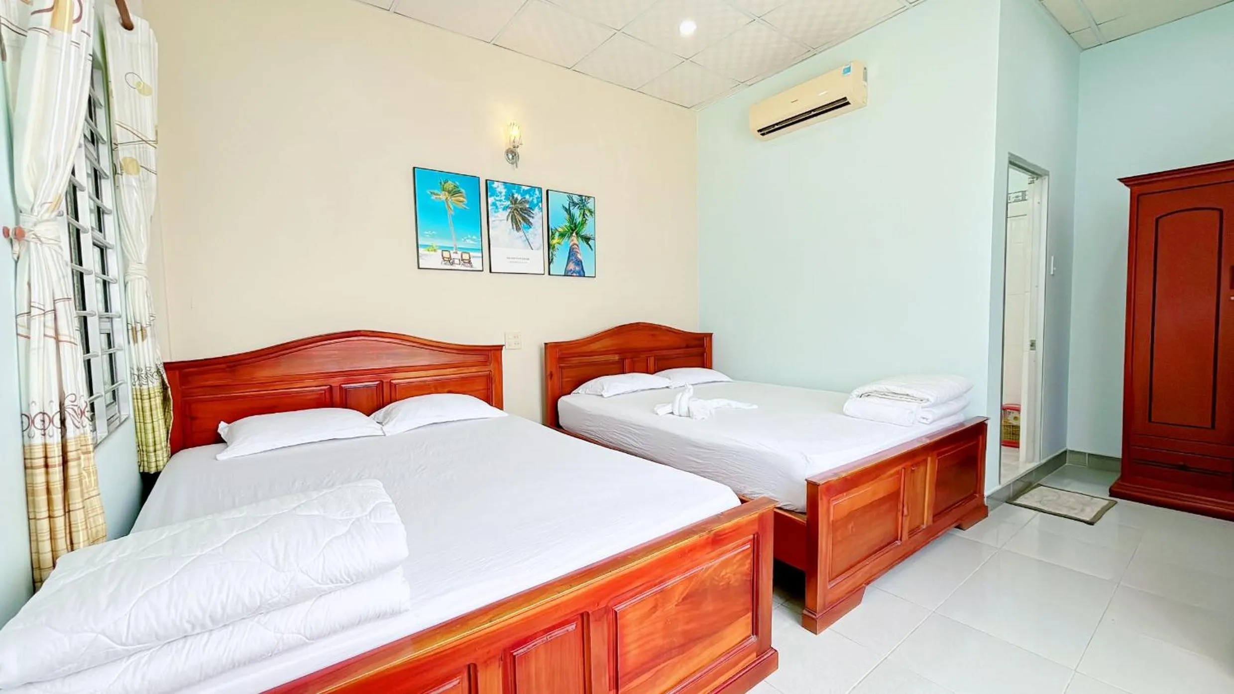 Bedroom, Bed in Quoc Dinh Guest House