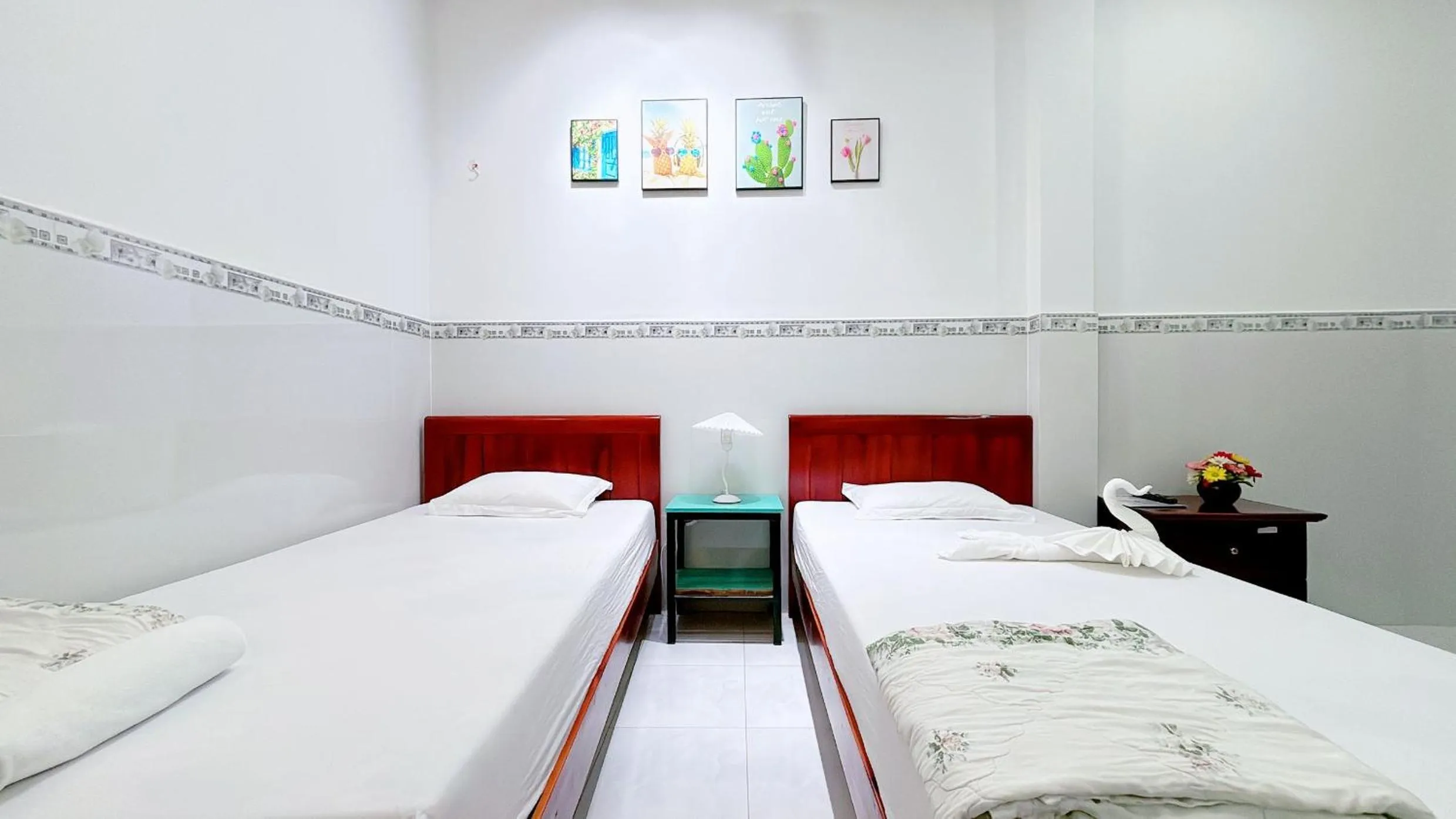 Bedroom, Bed in Quoc Dinh Guest House