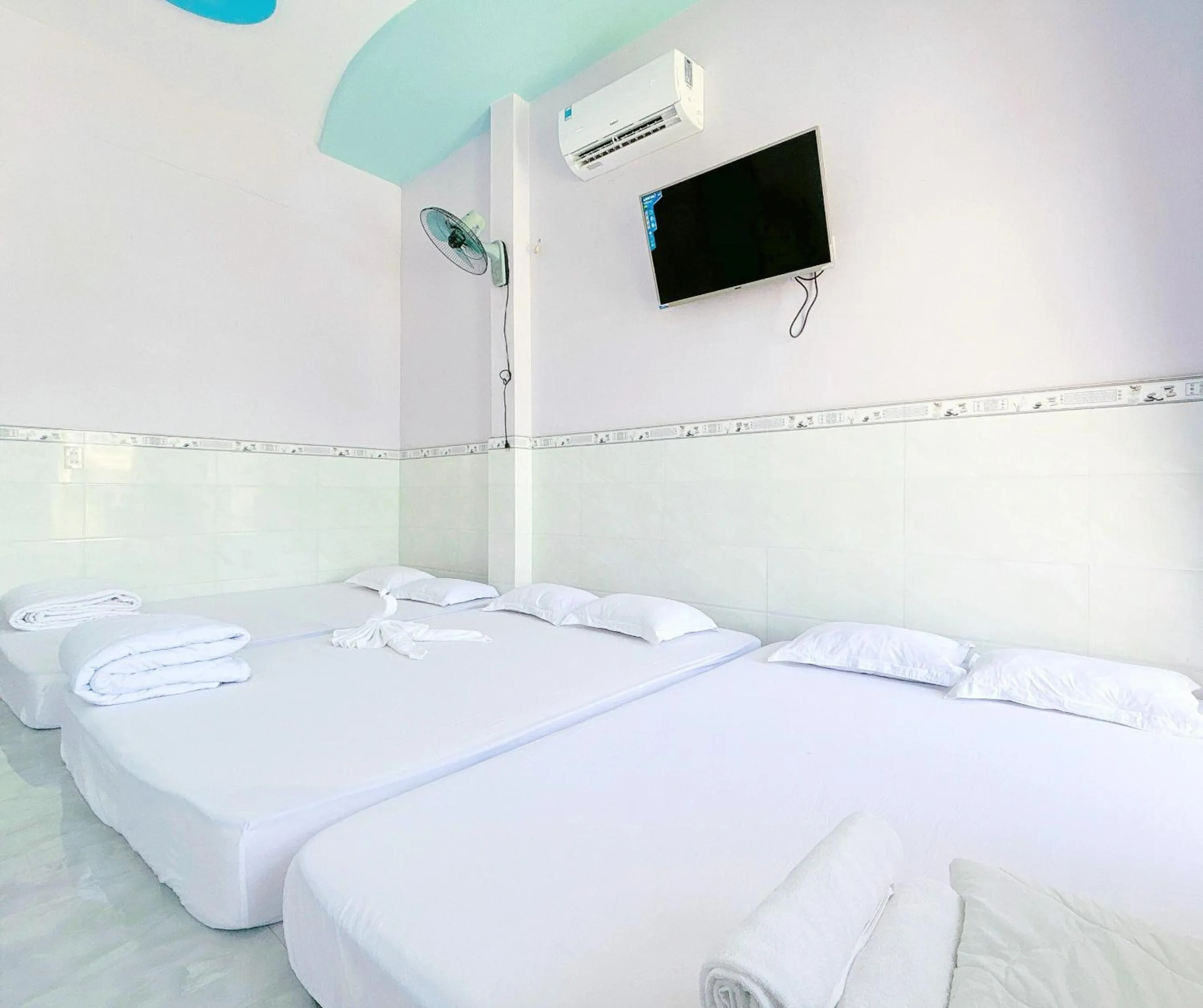 Bedroom, Bed in Quoc Dinh Guest House