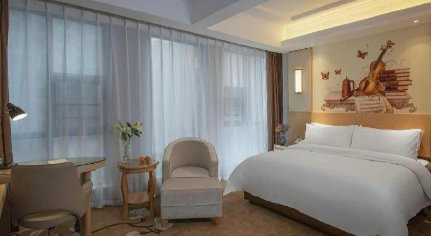 Bed in Vienna Hotel Yueyang East Station