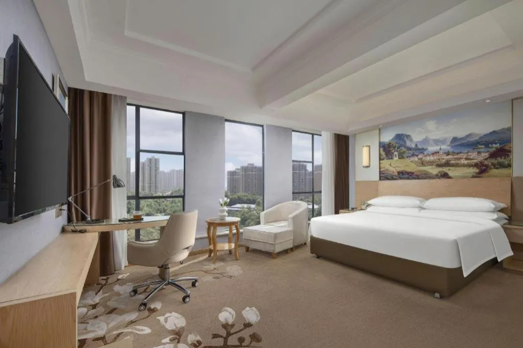 Bed in Vienna Hotel Yueyang East Station