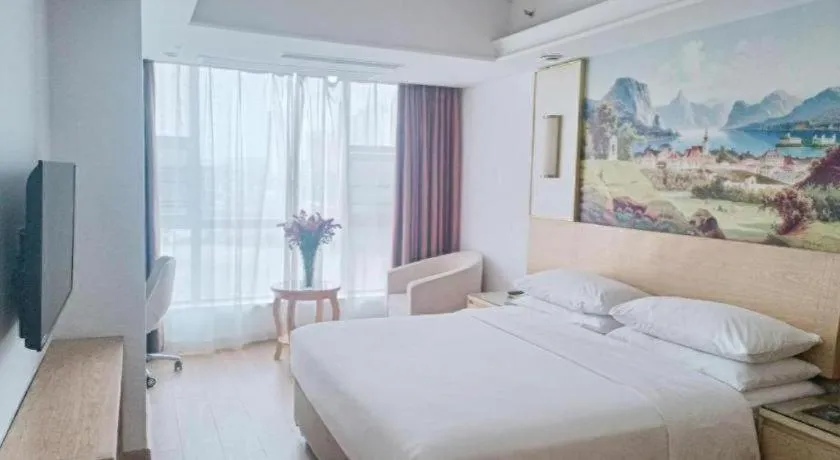 Bed in Vienna Hotel Yueyang East Station