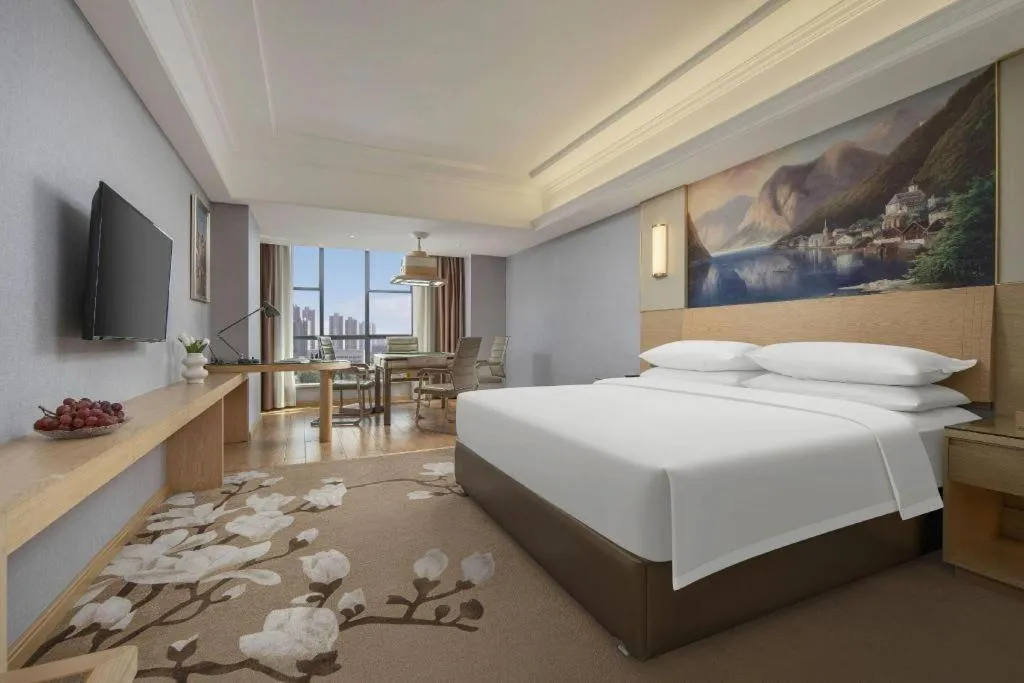 Bed in Vienna Hotel Yueyang East Station