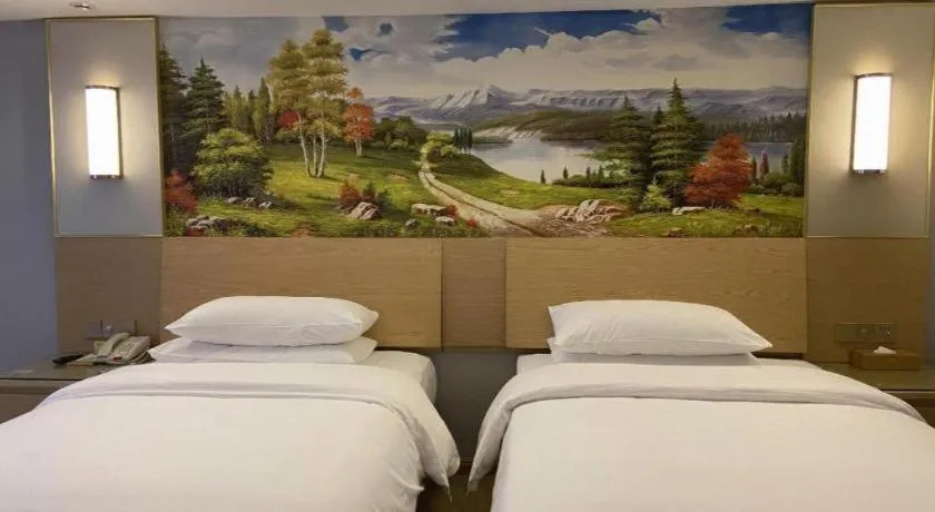 Bed in Vienna Hotel Yueyang East Station
