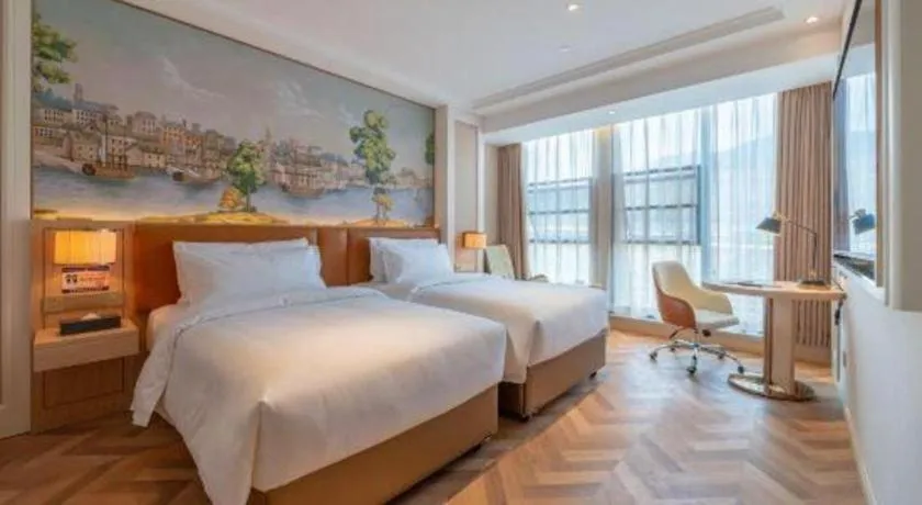 Bed in Vienna Hotel Chongqing West Station Square