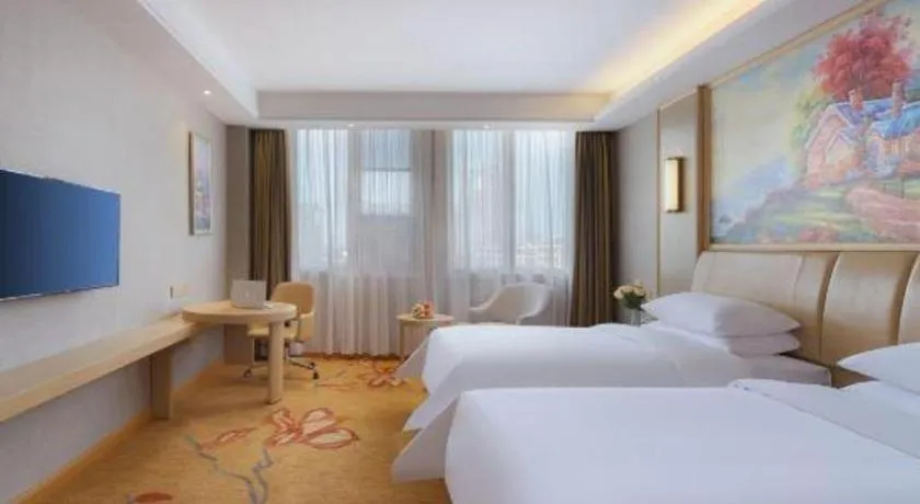 Bed in Vienna Hotel Jinjiang Bus Passenger Station