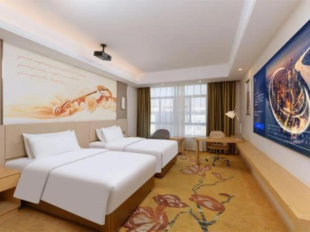 Bed in Vienna Hotel Jinjiang Bus Passenger Station