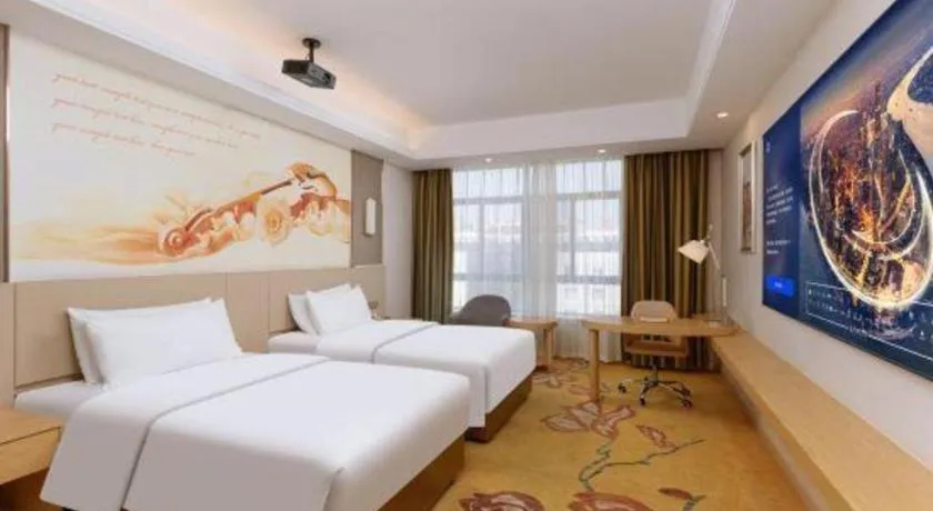 Bed in Vienna Hotel Jinjiang Bus Passenger Station