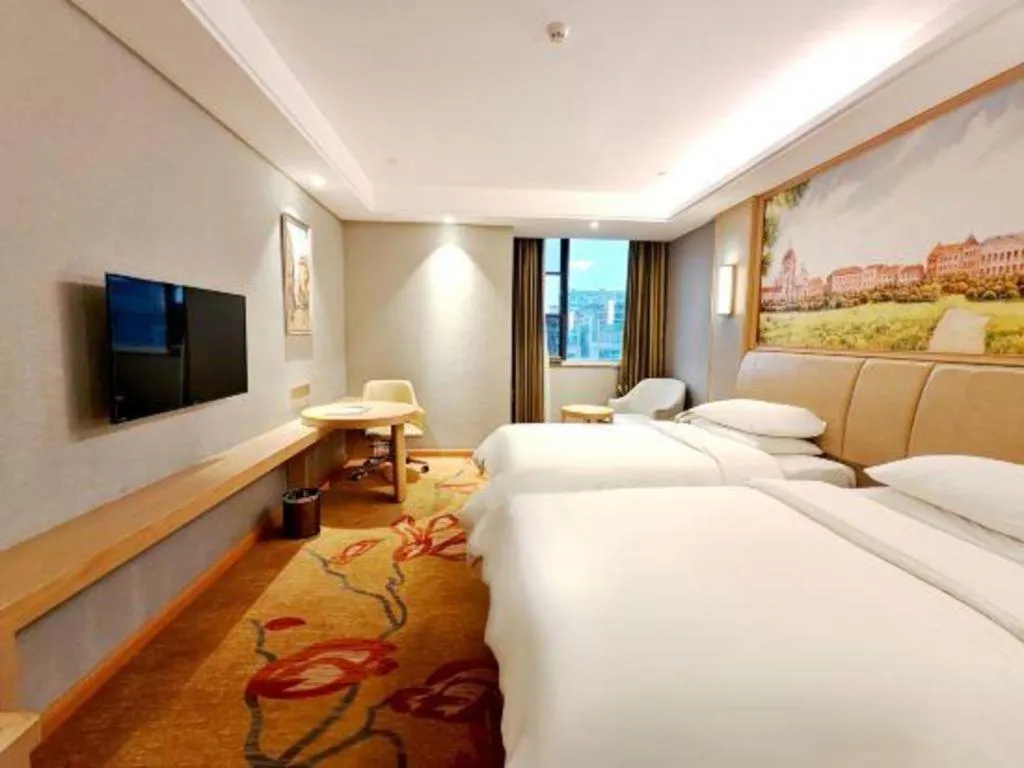 Bed in Vienna Hotel Jinjiang Bus Passenger Station